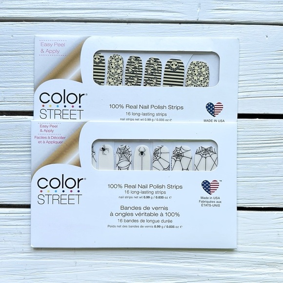New ColorStreet Halloween Set of 2 Literally Dead and Web of Lies- Retired - Picture 1 of 3